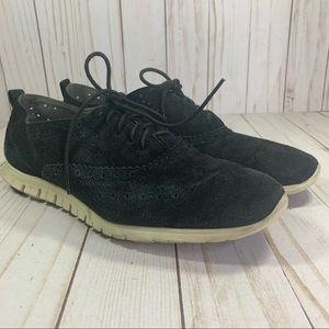 Cole Haan Zerogrand Wingtip Oxford Suede Grand OS comfort shoes stylish light